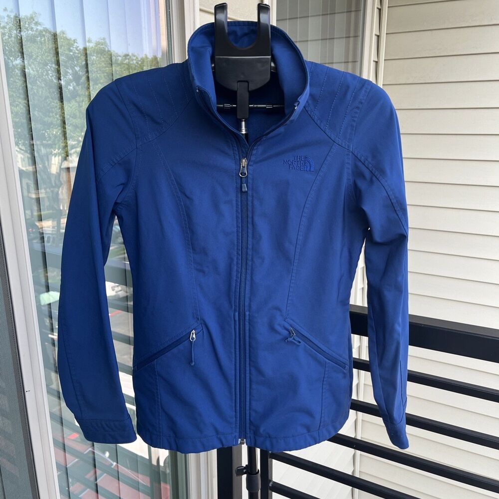 THE NORTH FACE Women’s Full Zipper Wind Wall Jacket Blue Size Small
